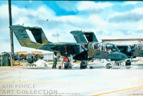 OV-10A BRONCOS OF THE 549TH TACTICAL AIR SUPPORT GROUP